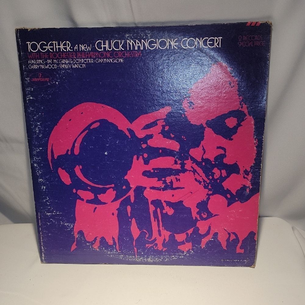 Chuck Mangione Concert Vinyl Record
